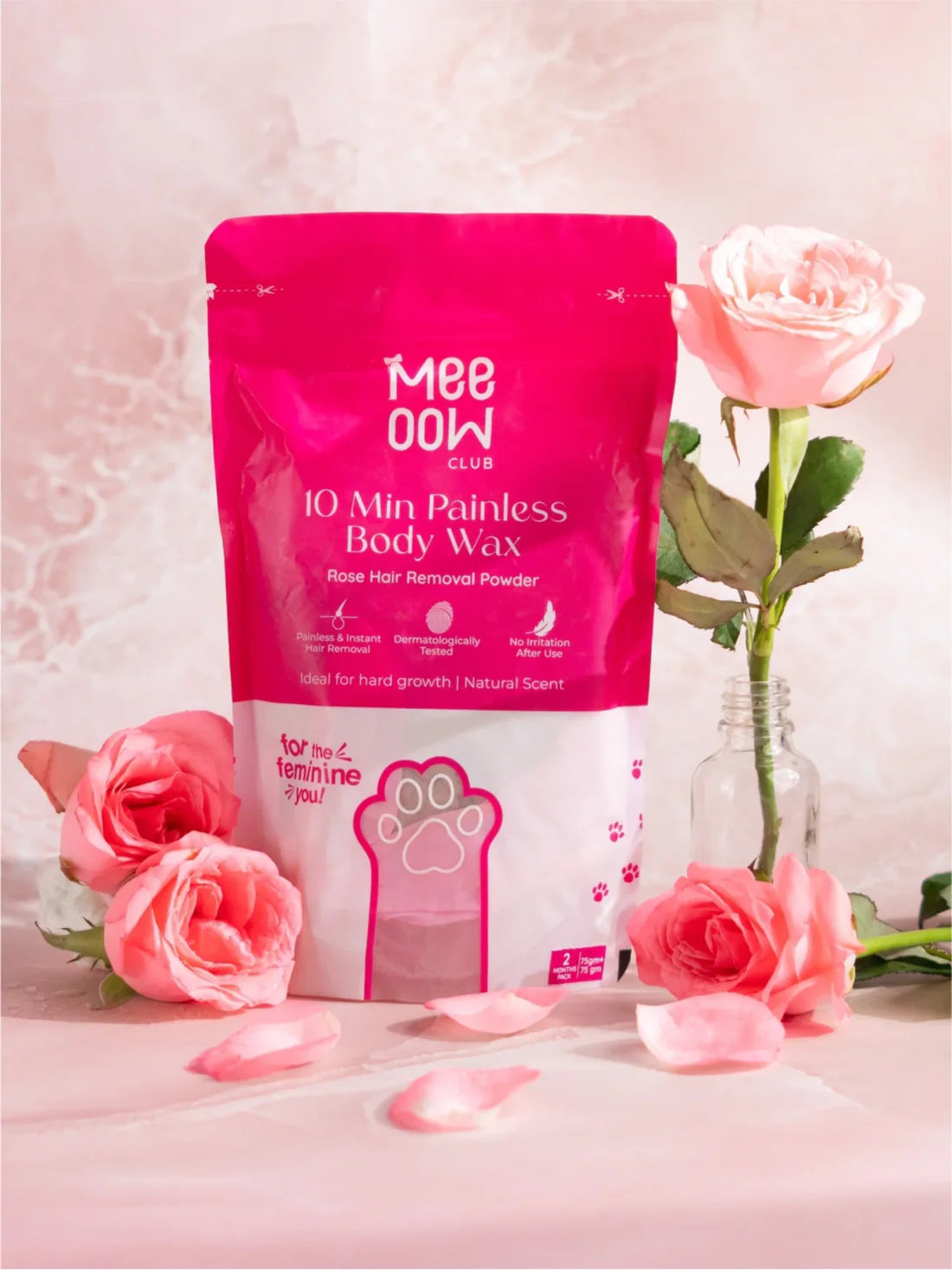 Meow Painless Hair Removal wax,