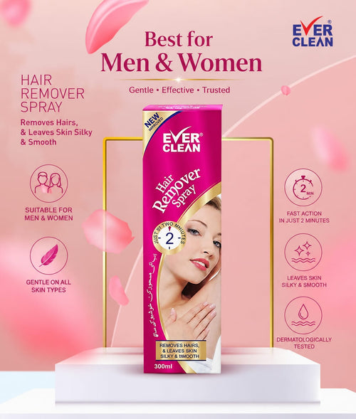 Best Hair Removal Spray. Remove hair just in 2 to 3 minutes