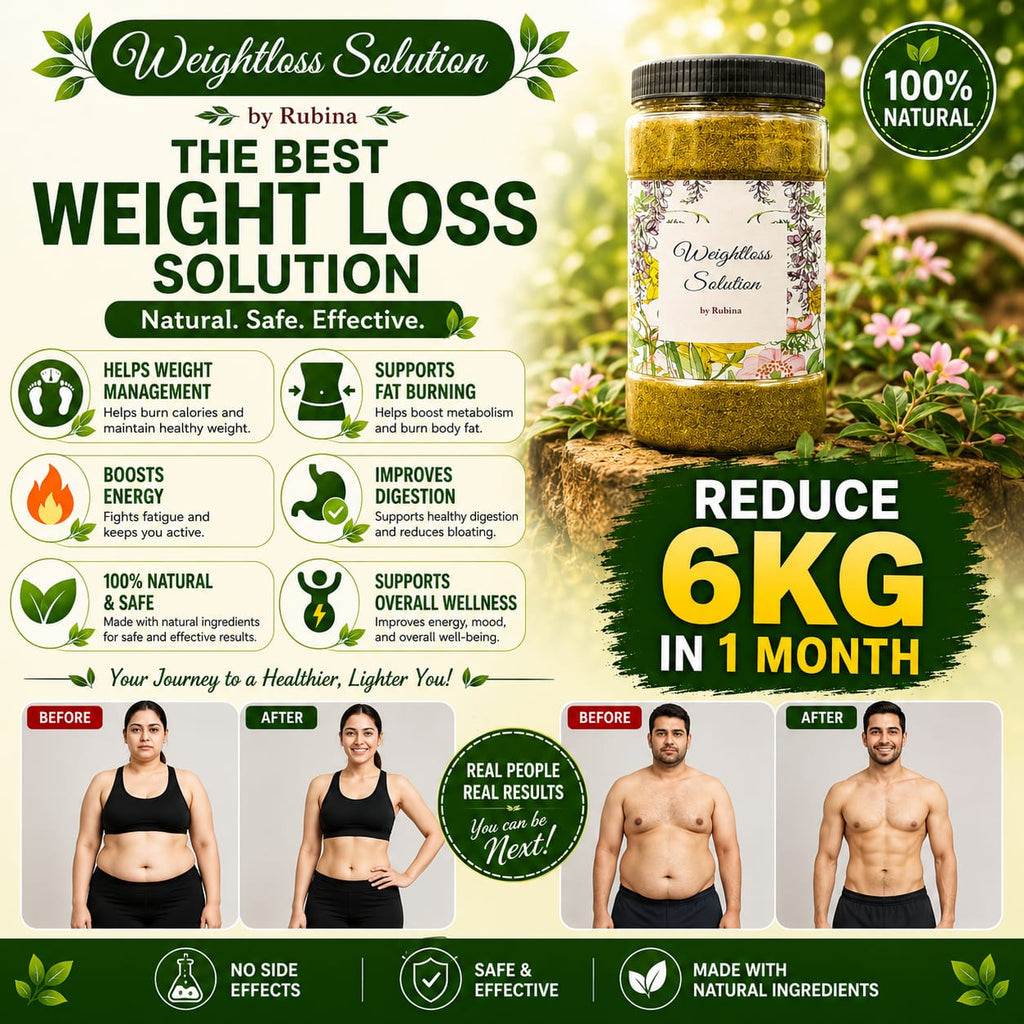 Weight Loss Solution 1 month plan