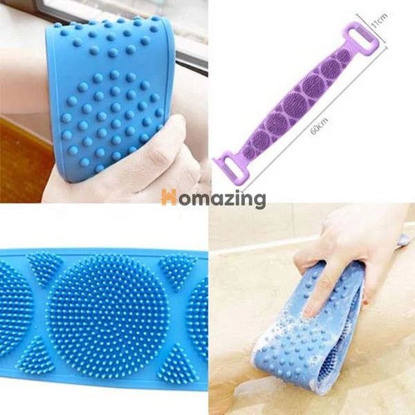 Soft Silicone body Scrubber belt