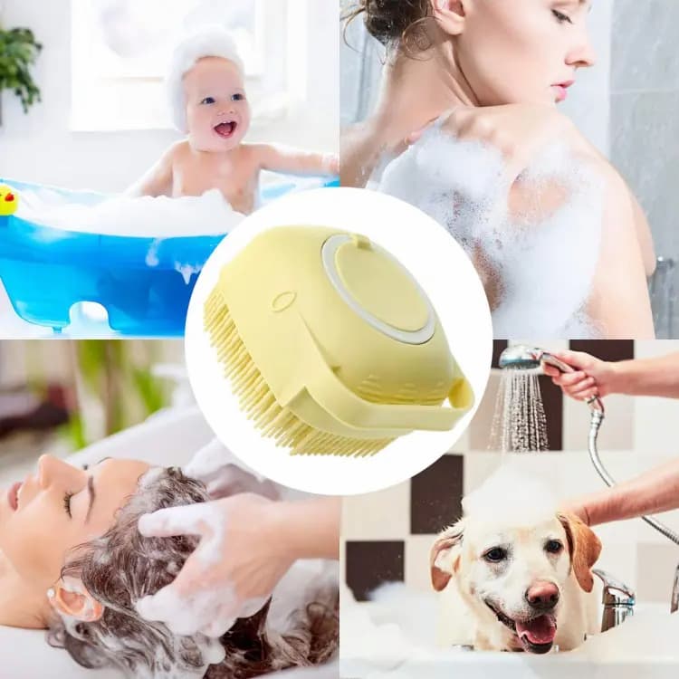 Soft Silicone Bath Brush